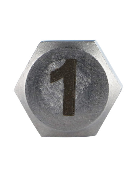Parafuso de metais cabeça hexagonal 8X35 Aço inoxidável A4 Gravação FIGURA 1