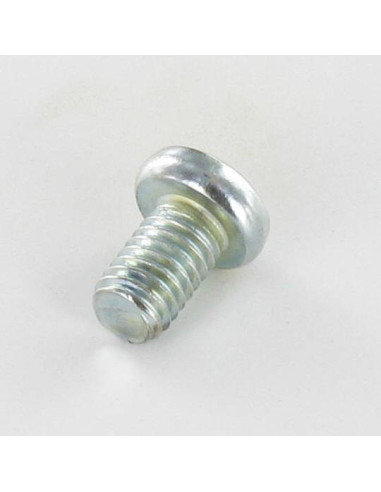 Parafuso de metais cabeça cilíndrica panela Pozi PZ5 M3X4 Aço zinco branco microparafusos