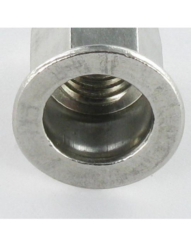 Porca rebite Aço inoxidável cabeça plana hexagonal M4X11 ENTRADA 20