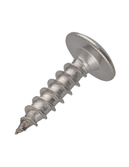 PARAFUSO dobradiça 6X20 rosca total TORX T30 Aço inoxidável A2