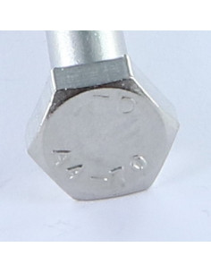Corpo de parafuso cabeça hexagonal M8X60 Aço inoxidável A4 2