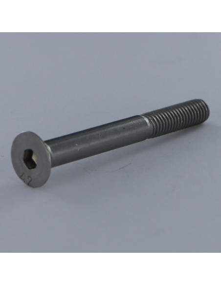 Parafuso de metais Aço inoxidável A2 cabeça fresada hexagonal oca FHC chave de 4 M6X40 rosca parcial