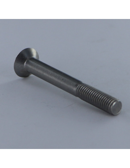 Parafuso de metais Aço inoxidável A2 cabeça fresada hexagonal oca FHC chave de 4 M6X40 rosca parcial