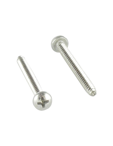 Parafuso de chapa cabeça cilíndrica larga phillips 3,5 x 45 Aço inoxidável A2
