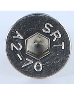 Parafuso de metais Aço inoxidável A2 cabeça fresada hexagonal oca FHC chave de 4 M6X16 rosca total 2