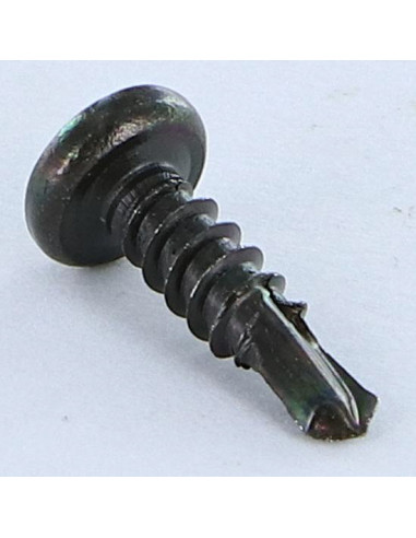 Autoperfurante Aço inoxidável A2 Preto cabeça cilíndrica panela Pozi 3,5 x 13