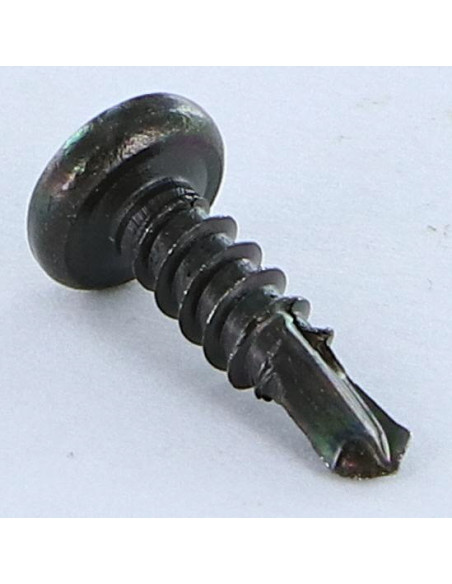 Autoperfurante Aço inoxidável A2 Preto cabeça cilíndrica panela Pozi 3,5 x 13