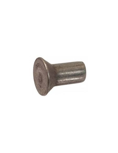 Rebite de ferro de cabeça plana cabeça fresada Aço inoxidável A2 5X25