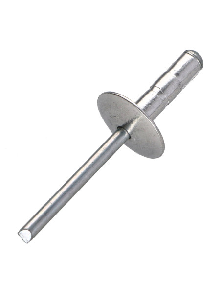 Multigrip blindklinknagels Alumínio Pino de aço 4,8X24 cabeça extra larga