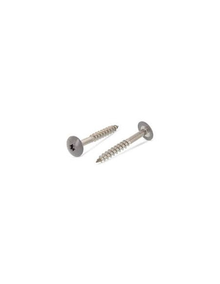 Parafusos rosca com cabeça de tremoço TORX T20 4,8X25 diâmetro da cabeça 12.3 Aço inoxidável A2 RAL7037