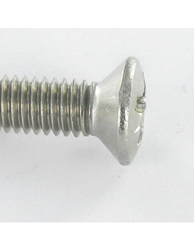 Parafuso de metais Aço inoxidável A2 cabeça fresada de panela Pozi M4X8