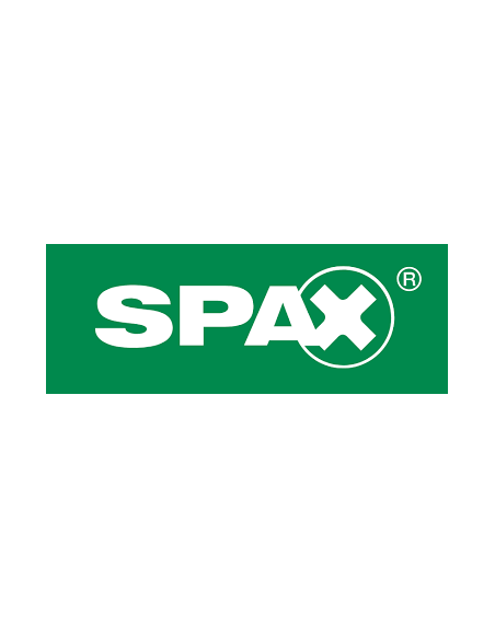 Spax Parafuso de madeira cabeça fresada Pozi PZ6 5X70 roscado sobre 61 rosca parcial 4CUT Aço inoxidável A2