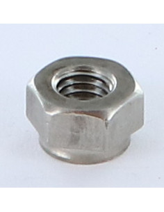 Porca tipo Kalei hexagonal M6 espessura de chapa 20 Aço inoxidável A2 2