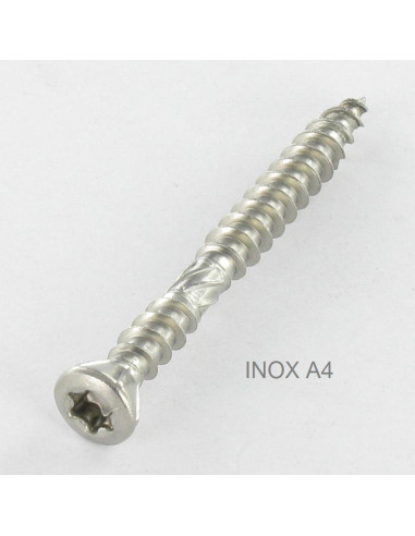 Parafuso de terraço pico cut TEKOR rosca dupla cabeça fresada TORX T25 5X70 cut ponto antifenda tipo 17 Aço