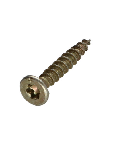 Parafuso de madeira aglomerado VBA3 cabeça fresada dentado 4,5 x 30 TORX T20 Dicromato