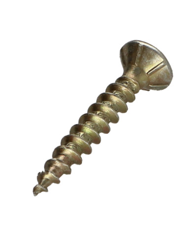 Parafuso de madeira aglomerado VBA3 cabeça fresada dentado 4,5 x 30 TORX T20 Dicromato