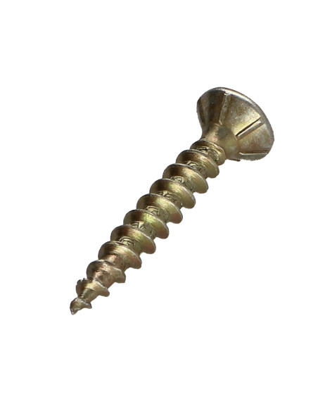 Parafuso de madeira aglomerado VBA3 cabeça fresada dentado 4,5 x 30 TORX T20 Dicromato