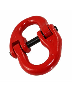 Elo de ligação grau 80 8MM aço vermelho - Parafuso Express