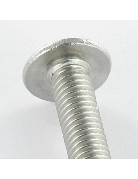 Parafuso de metais Parafuso de Cabeça Oca Sextavada flange com gola M5X20 chave de 3 Aço inoxidável A2