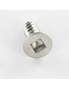 Parafuso de chapa cabeça fresada quadrado 4,8X60 Parafuso com Cabeça com Fenda quadrada 2 Aço inoxidável A2 2