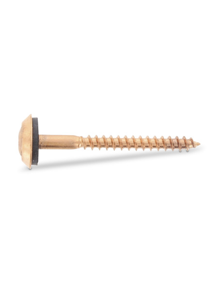 Parafuso para telhas cabeça fresada de panela TORX T20 Aço inoxidável A2 cobre 4,5X80 Arruela estanque com junta de