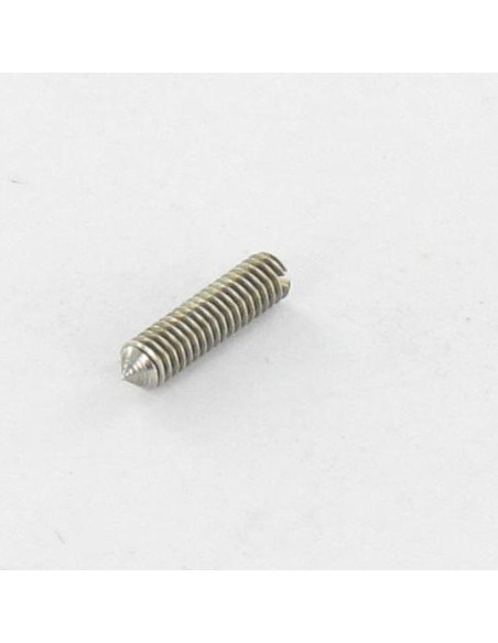 Parafuso de metais sem cabeça sulcada con Punta M4X25 Aço inoxidável A2