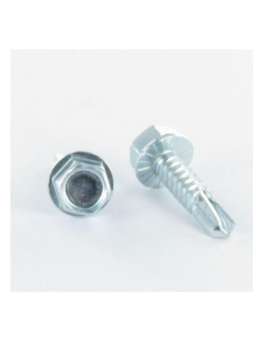 Autoperfurante cabeça hexagonal 4,8X25 Aço inoxidável AISI 410