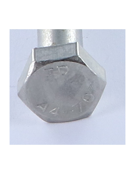 Corpo de parafuso cabeça hexagonal M12X140 Aço inoxidável A4