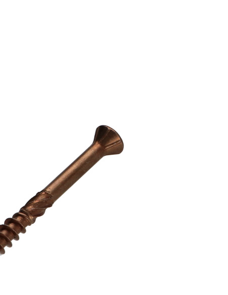 Parafuso de terraço pico cut TEKOR cabeça fresada de panela TORX T25 5X70 cut ponto antifenda tipo 17 Aço