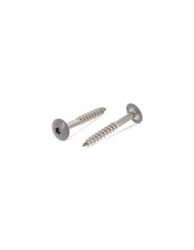Parafusos rosca com cabeça de tremoço TORX T20 5,5 x 38 diâmetro da cabeça 12.3 Aço inoxidável A2 RAL7037