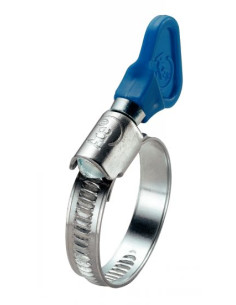 Saco de 6 abraçadeira con Chave Aço zinco W1 - Parafuso Express