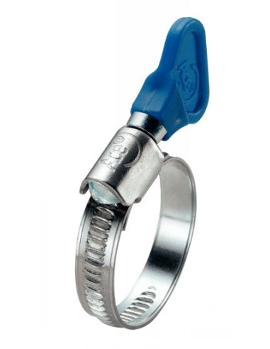 Saco de 6 abraçadeira con Chave Aço zinco W1 - Parafuso Express