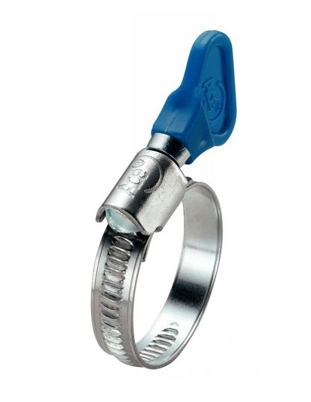 Saco de 6 abraçadeira con Chave Aço zinco W1 - Parafuso Express
