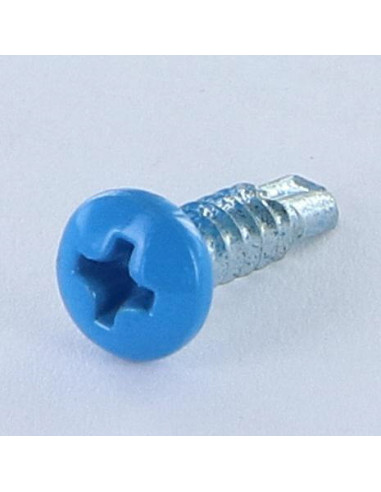 Autoperfurante cabeça cilíndrica panela phillips 4,2 x 16 Aço zinco branco PÓ LAQ5012