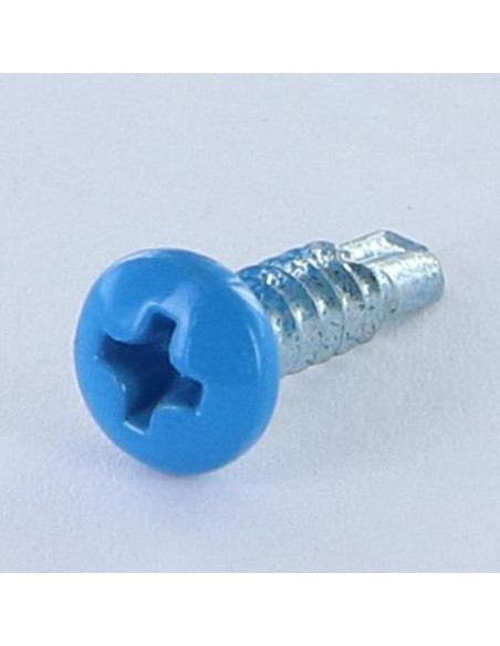 Autoperfurante cabeça cilíndrica panela phillips 4,2 x 16 Aço zinco branco PÓ LAQ5012