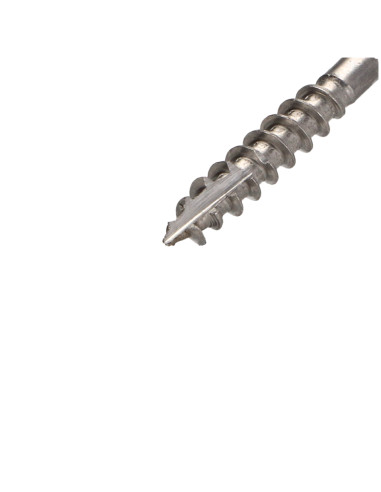 Parafusos de madeira e aglomerado TEKOR Aço inoxidável A2 cabeça fresada dentado TORX T25 5X25 roscado sobre 18 cut