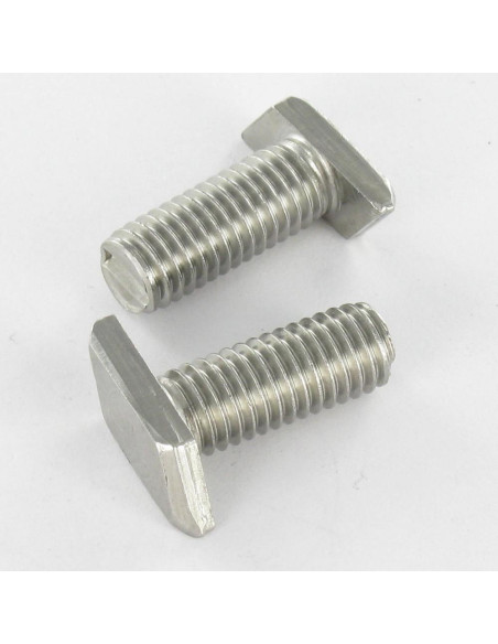 Parafuso de metais cabeça losângulo M8X20 EP3 Aço inoxidável A2