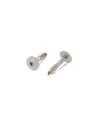 Parafusos rosca com cabeça de tremoço TORX T20 4,8 x 32 diâmetro da cabeça 12.3 Aço inoxidável A2 RAL7038