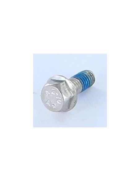 Parafuso de metais cabeça hexagonal flange lisa M5X12 Aço inoxidável A2 Freio roscado
