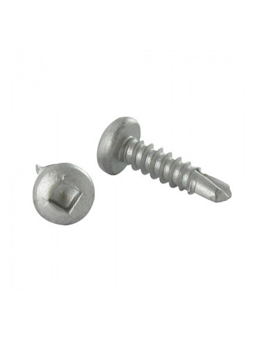 Autoperfurante Aço inoxidável A2 cabeça cilíndrica quadrado 4,8X13