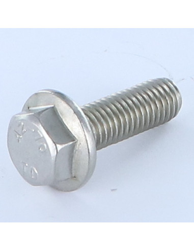Parafuso de metais cabeça hexagonal flange lisa M10X35 Aço inoxidável A2