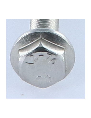 Parafuso de metais cabeça hexagonal flange lisa M10X35 Aço inoxidável A2