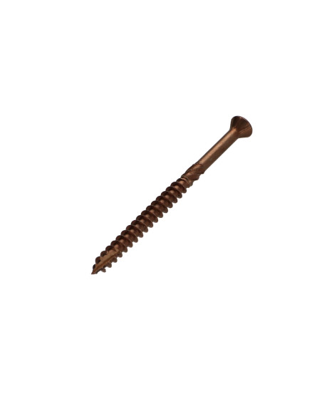 Parafuso de terraço pico cut TEKOR cabeça fresada de panela TORX T25 5X80 cut ponto antifenda tipo 17 Aço