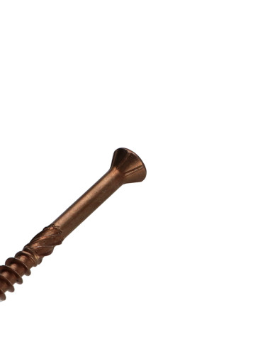 Parafuso de terraço pico cut TEKOR cabeça fresada de panela TORX T25 5X80 cut ponto antifenda tipo 17 Aço