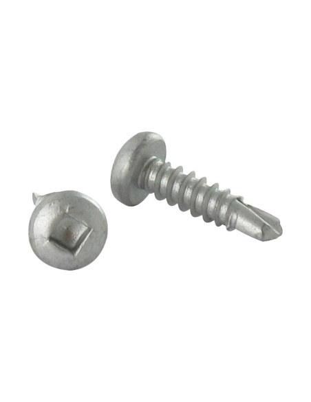 Autoperfurante cabeça cilíndrica quadrado 4,2 x 16 Aço inoxidável AISI 410