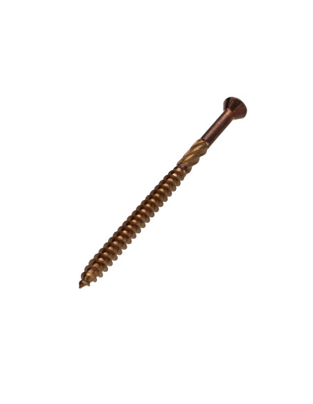 Parafuso de terraço pico cut TEKOR cabeça fresada dentado TORX T25 cut ponto antifenda tipo 17 5X80 Aço inoxidável