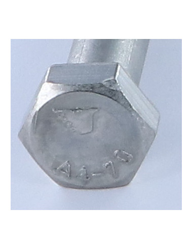 Corpo de parafuso cabeça hexagonal M16X80 Aço inoxidável A4