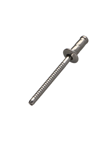 Multigrip blindklinknagels Aço inoxidável 3,2 x 8 espessura de serrilha 1 con 4 cabeça plana