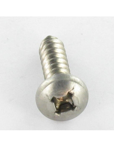 Parafuso de chapa Aço inoxidável A2 cabeça cilíndrica quadrado phillips 4,8X38 SQ2+PH2