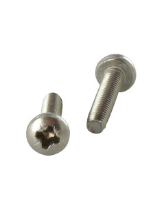 Parafuso autorroscante cabeça cilíndrica panela M3X10 Pozi PZ5 Aço inoxidável A2 microparafusos